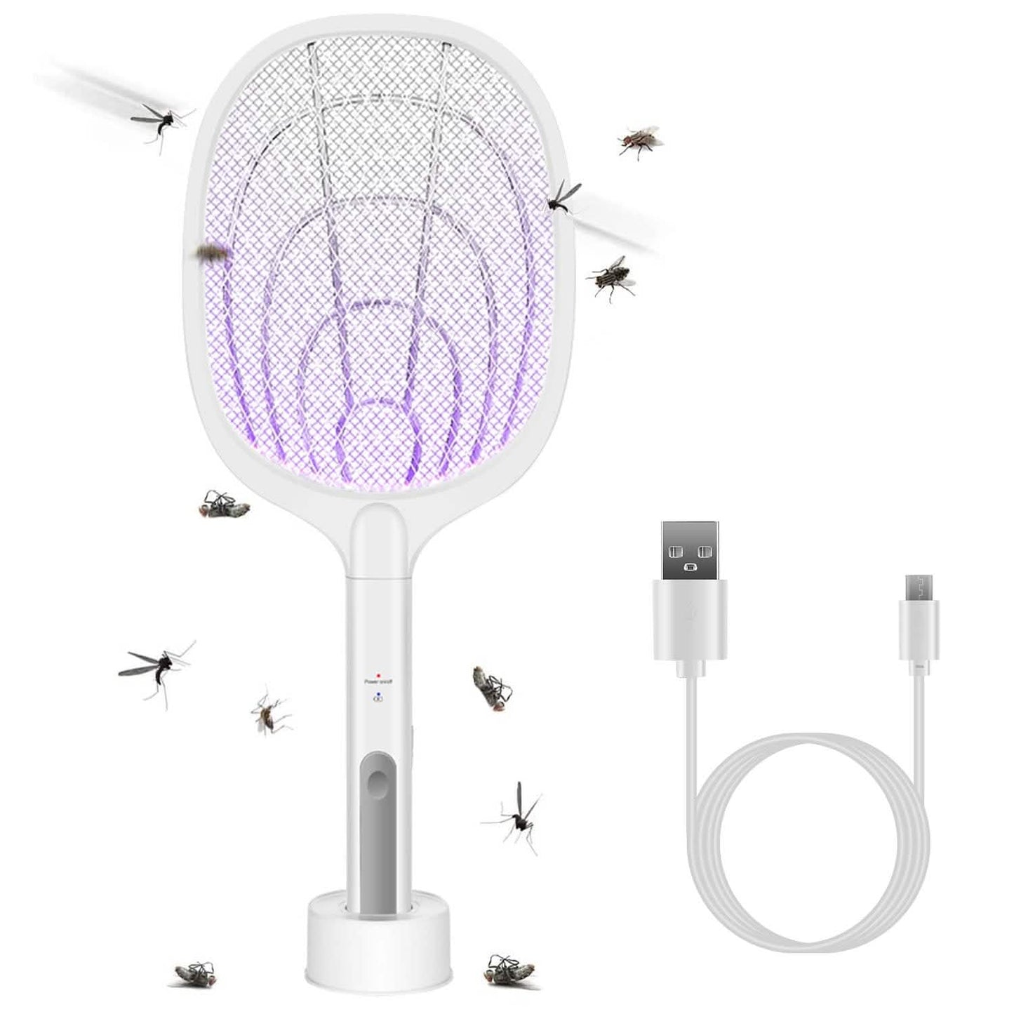2-in-1 Electric Rechargeable Bug Zapper Insect Killer DailySale