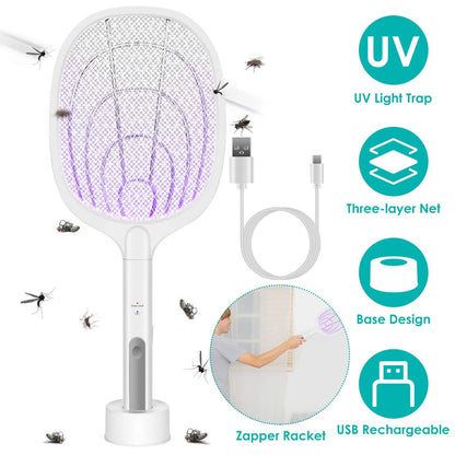 2-in-1 Electric Rechargeable Bug Zapper Insect Killer DailySale