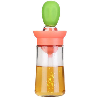 2-in-1 Glass Olive Oil Dispenser with Silicone Dropper DailySale