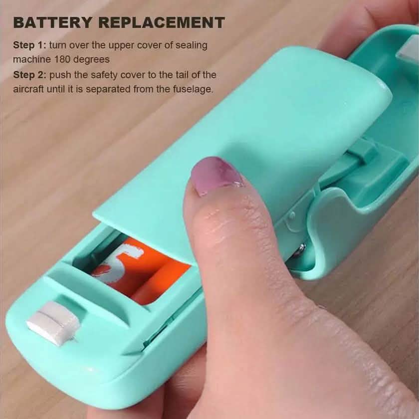 2-in-1 Heat Sealer and Cutter Mini Bag Sealer DailySale