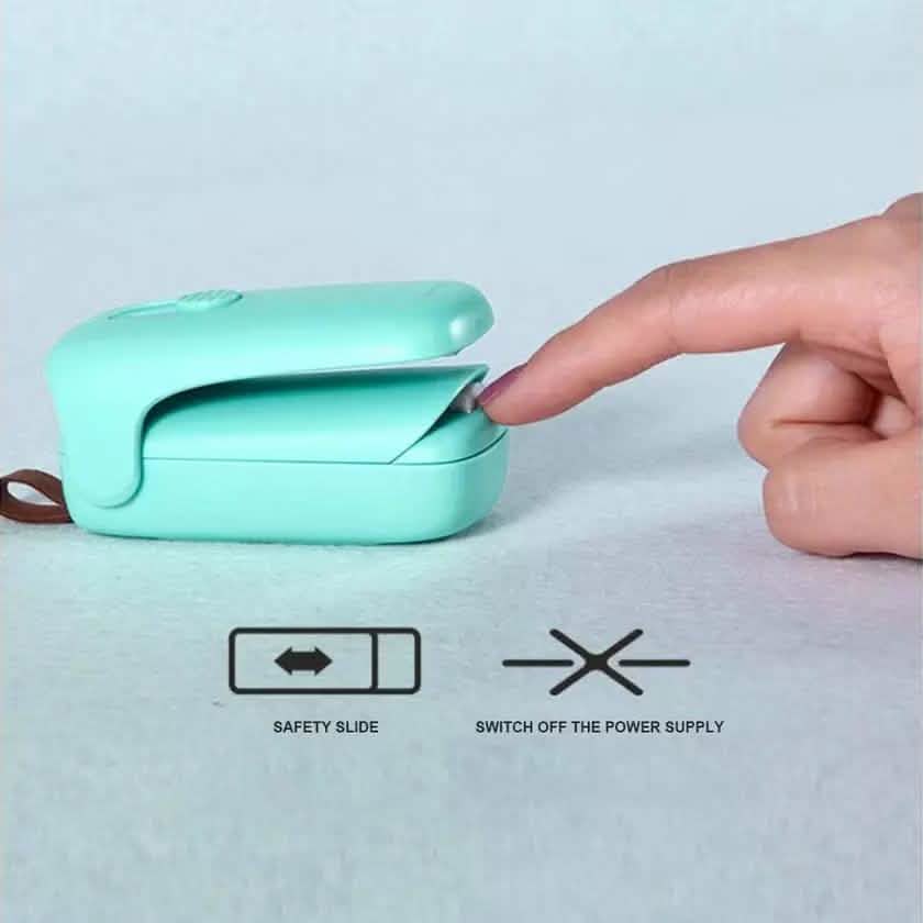 2-in-1 Heat Sealer and Cutter Mini Bag Sealer DailySale