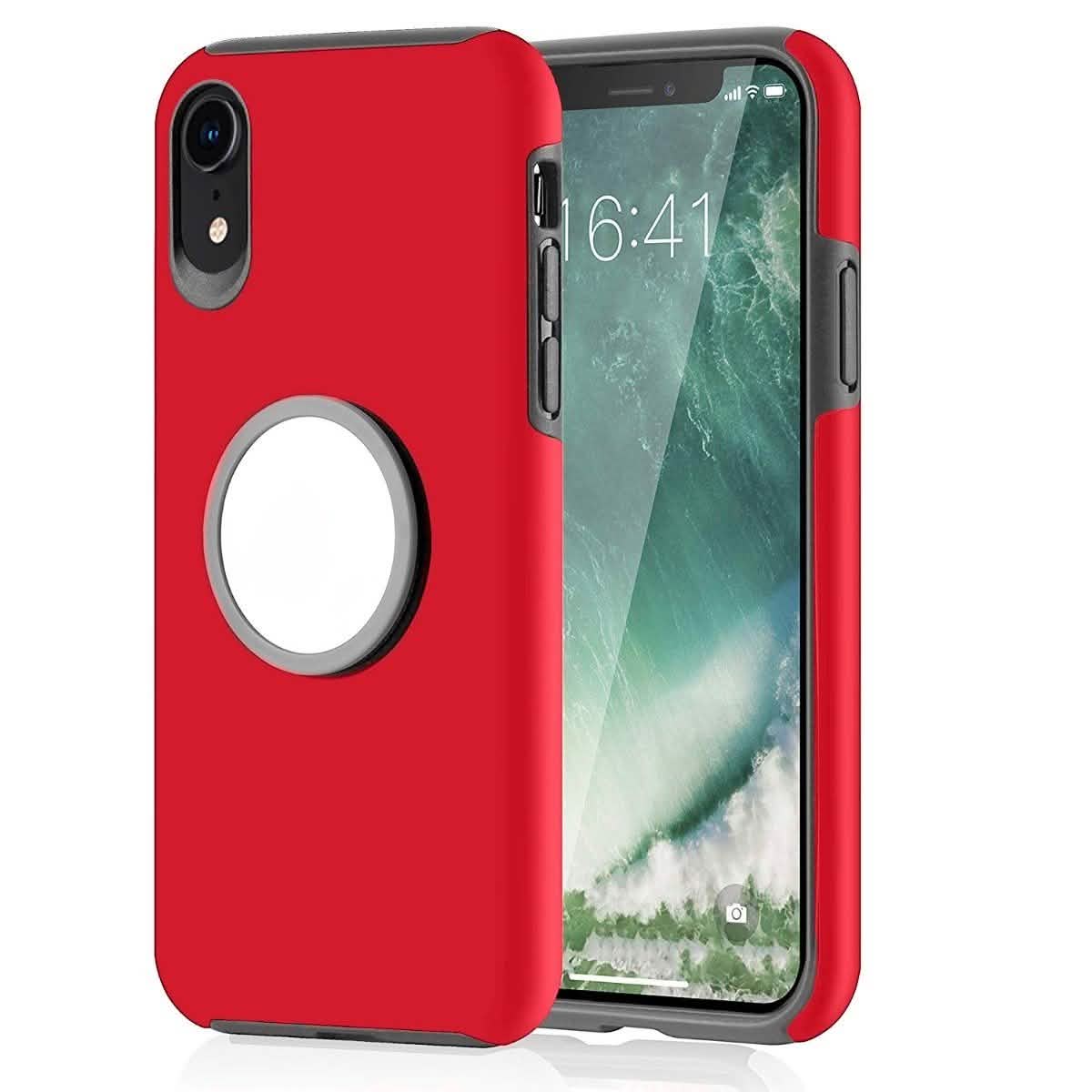 2-in-1 Hybrid Hard PC Covers Soft Rubber Shockproof Bumper Case DailySale