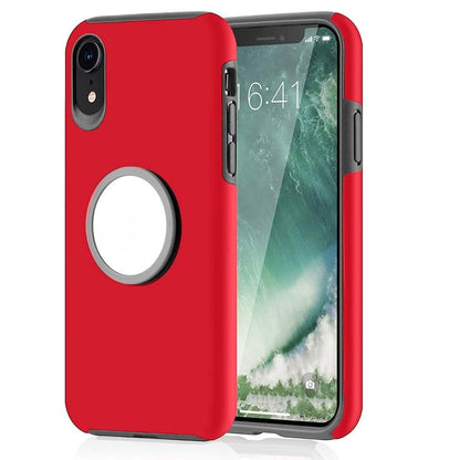 2-in-1 Hybrid Hard PC Covers Soft Rubber Shockproof Bumper Case DailySale