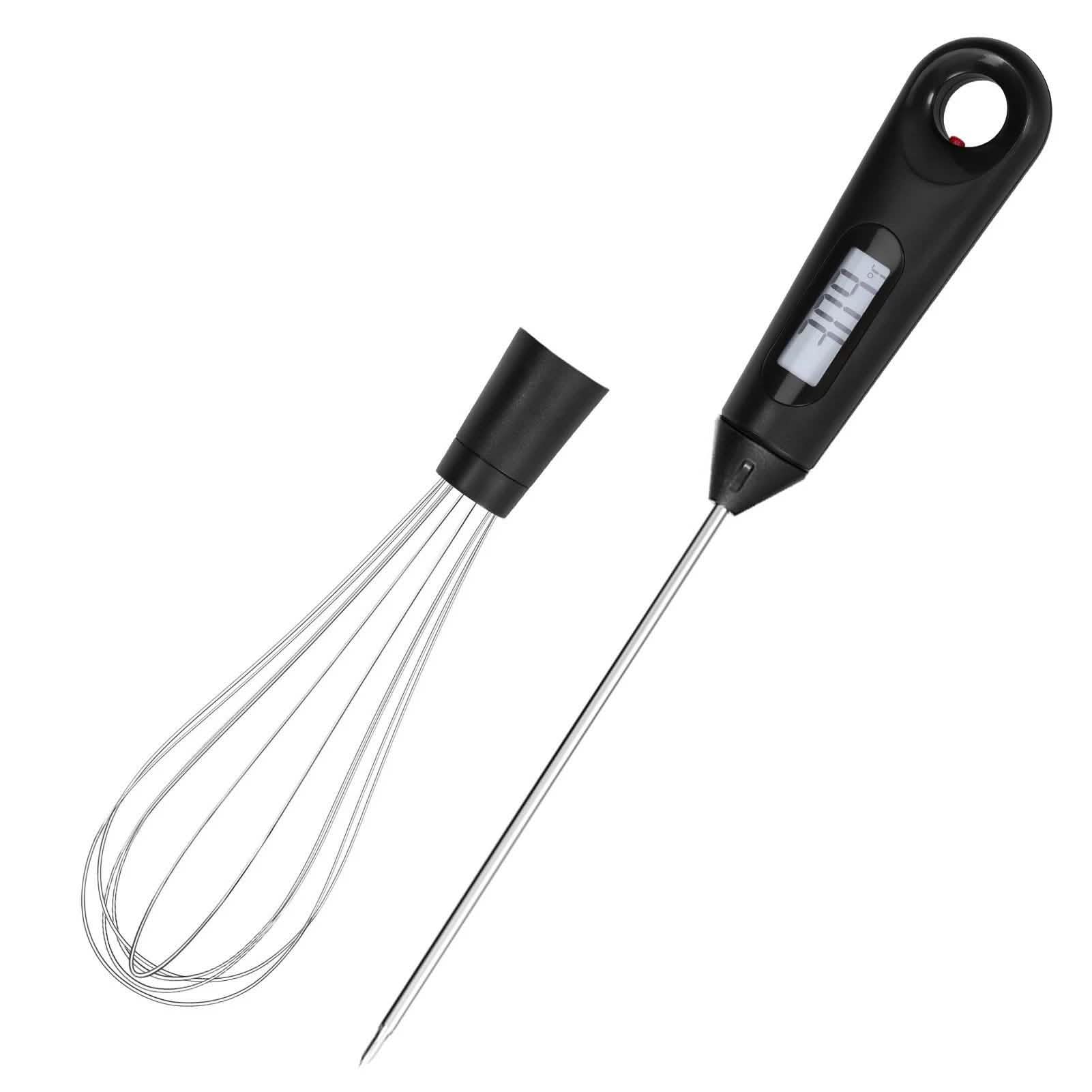 2-in-1 Instant Read Food Thermometer and Egg Whisk DailySale