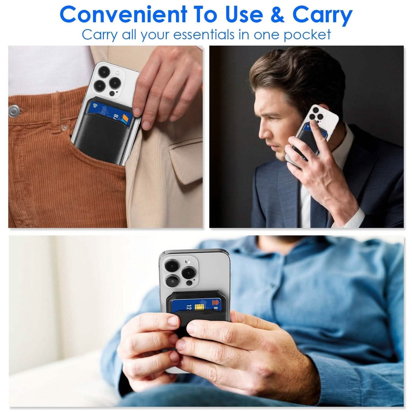 2-in-1 Magnetic Card Wallet Phone Stand DailySale