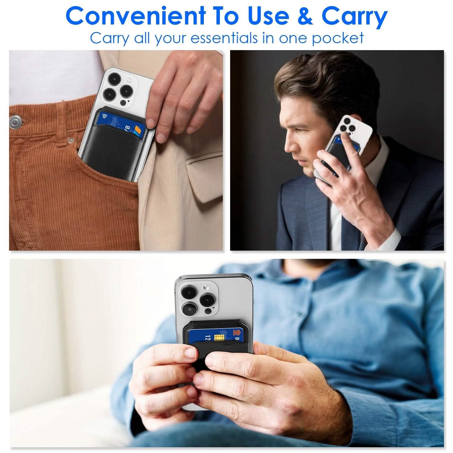 2-in-1 Magnetic Card Wallet Phone Stand DailySale