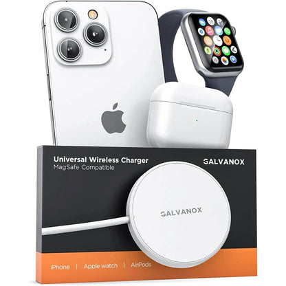2-in-1 Magnetic Wireless Charger for Both Apple Watch and iPhone DailySale