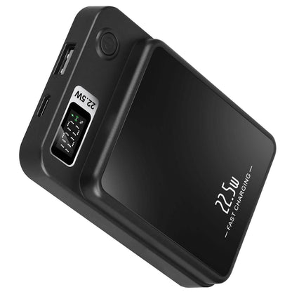 2-in-1 Magnetic Wireless Power Bank 10000mAh PD20W Fast Charger Mag Safe DailySale