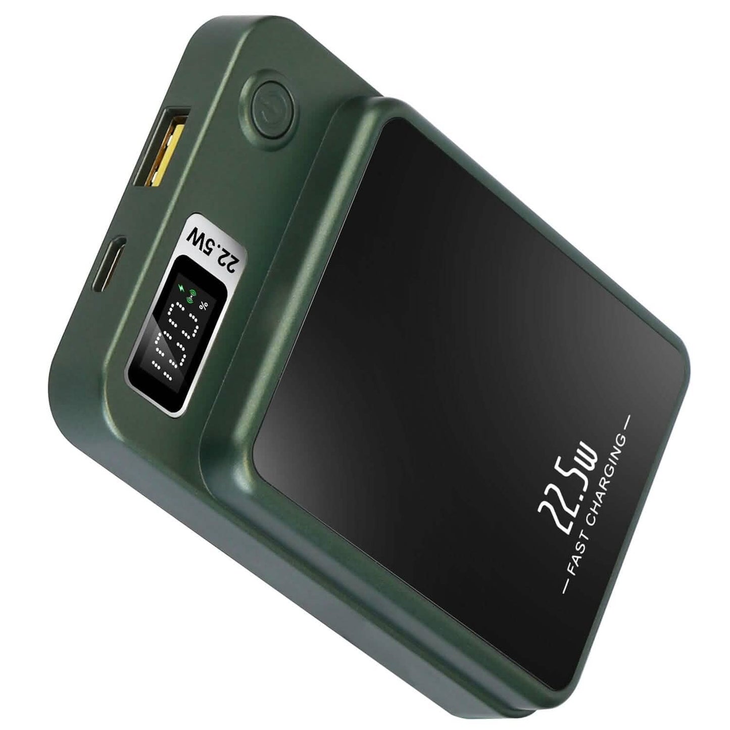 2-in-1 Magnetic Wireless Power Bank 10000mAh PD20W Fast Charger Mag Safe DailySale