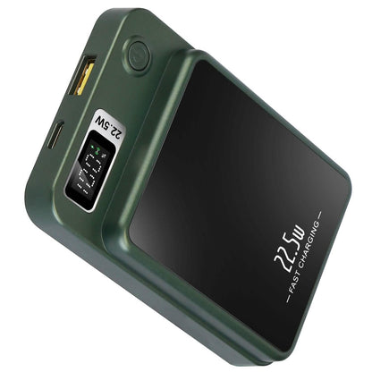 2-in-1 Magnetic Wireless Power Bank 10000mAh PD20W Fast Charger Mag Safe DailySale