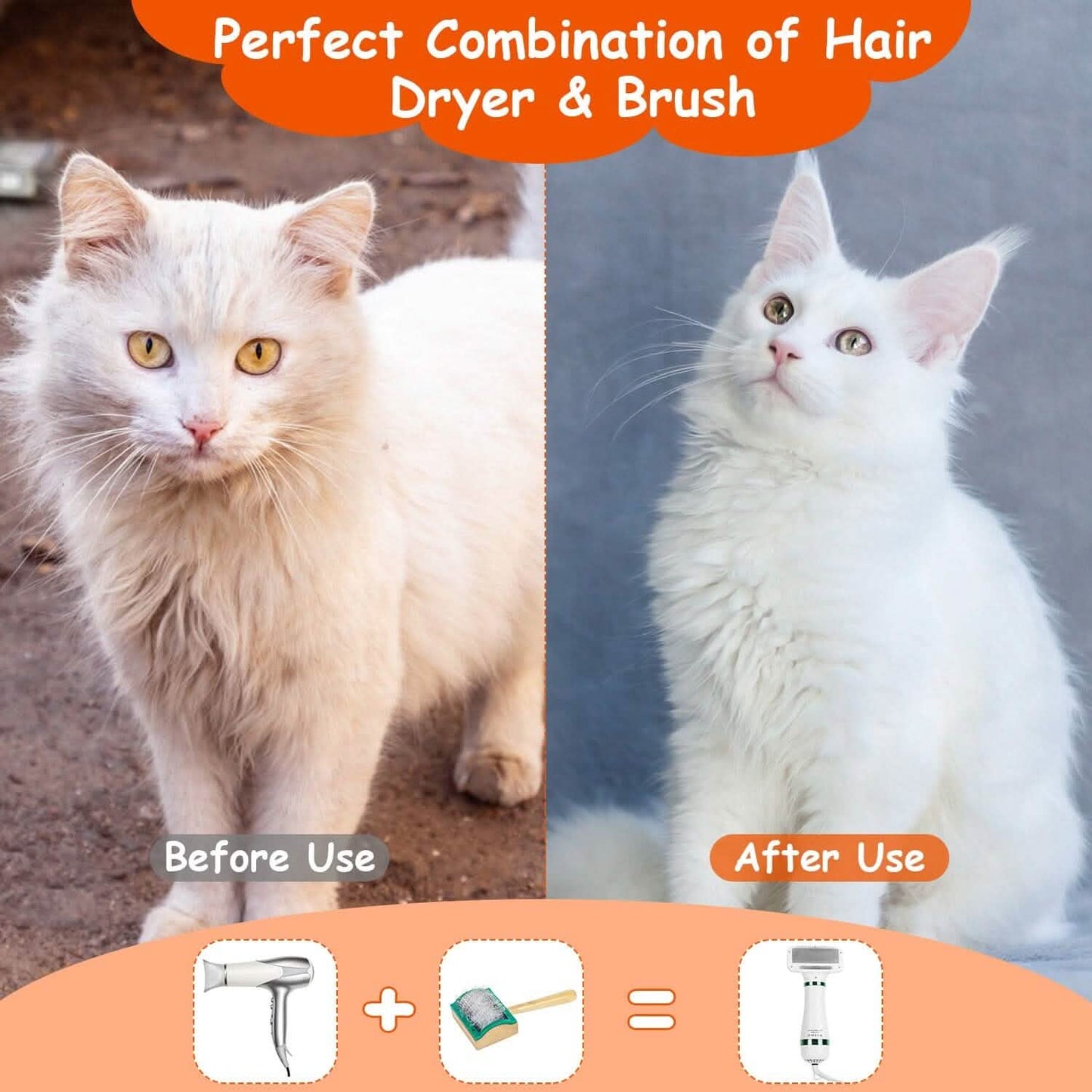 2-in-1 Multifunctional Pet Grooming Hair Dryer DailySale