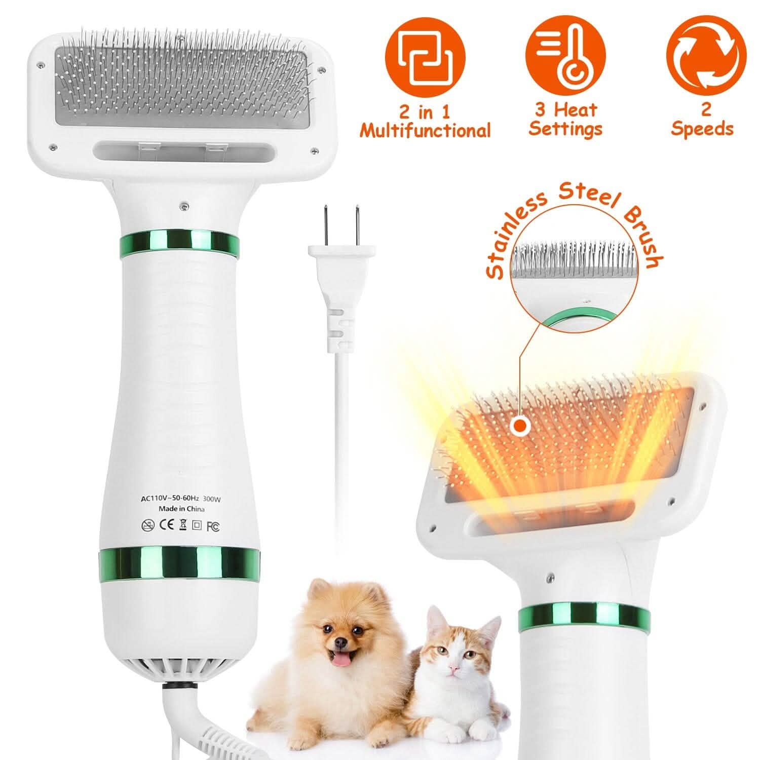 2-in-1 Multifunctional Pet Grooming Hair Dryer DailySale
