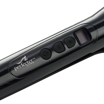2-in-1 Perfecter Flat Iron Hair Straightener and Hot Round Brush DailySale