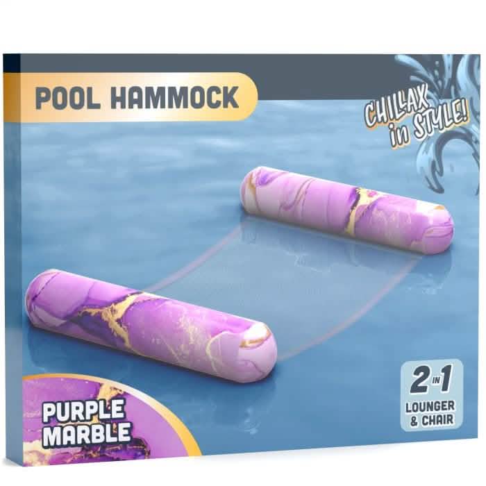2-in-1 Pool Hammock  Lounger and Chair DailySale