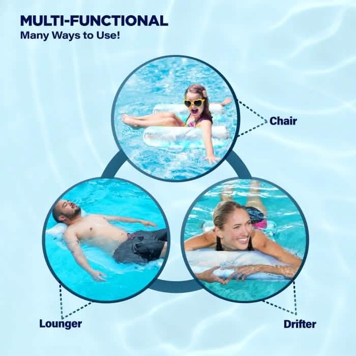 2-in-1 Pool Hammock  Lounger and Chair DailySale