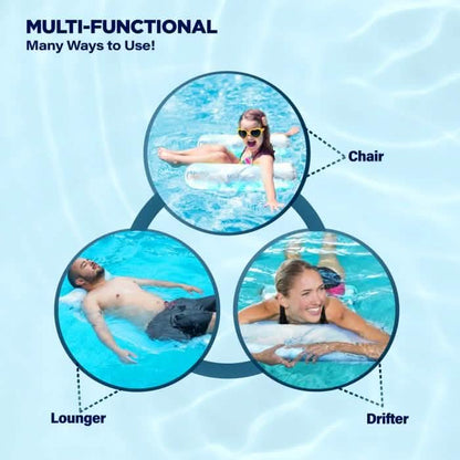 2-in-1 Pool Hammock  Lounger and Chair DailySale