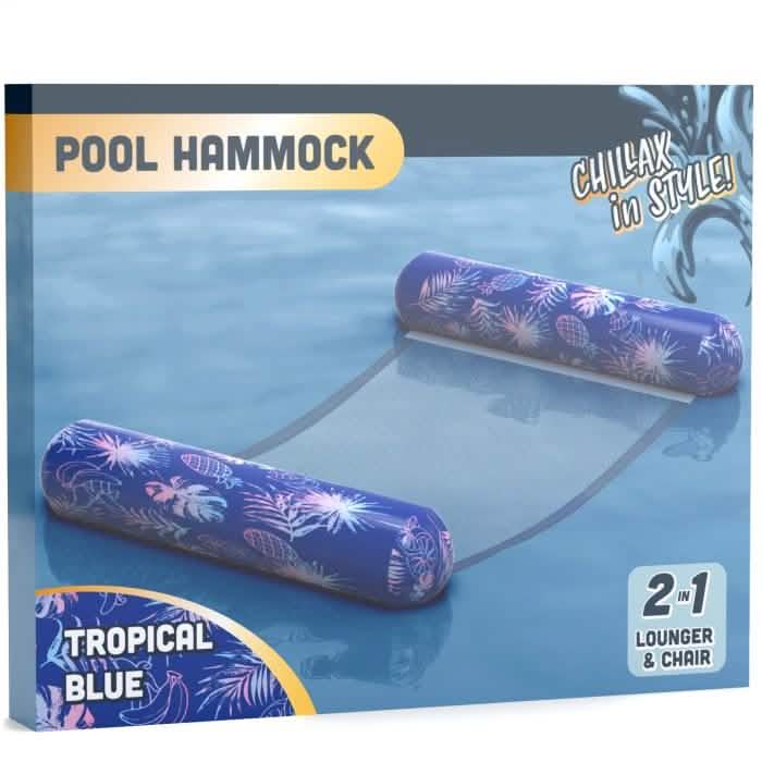 2-in-1 Pool Hammock  Lounger and Chair DailySale