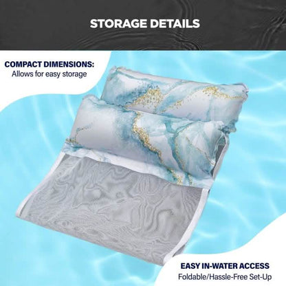 2-in-1 Pool Hammock  Lounger and Chair DailySale