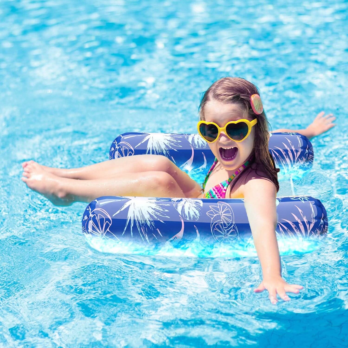 2-in-1 Pool Hammock  Lounger and Chair DailySale