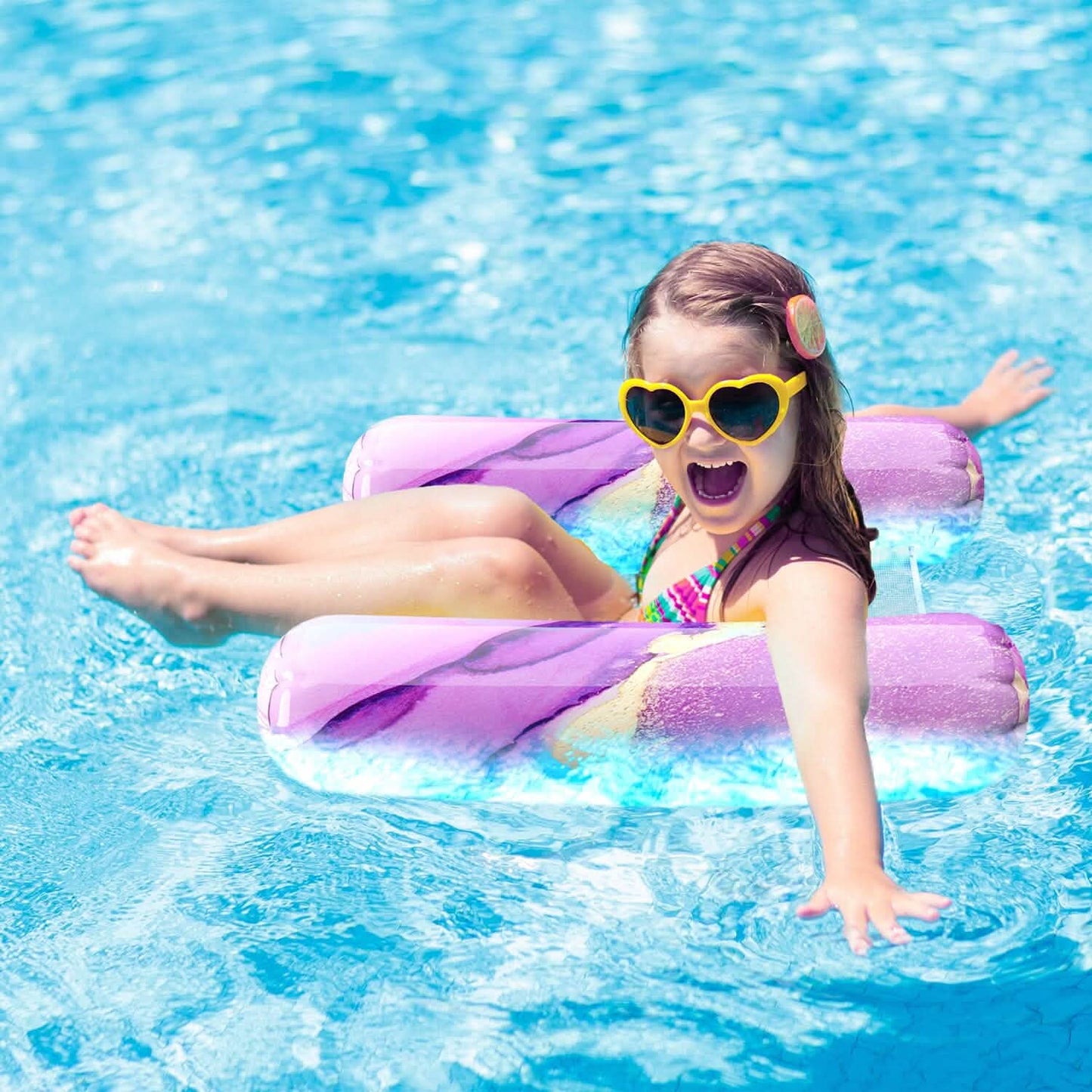 2-in-1 Pool Hammock  Lounger and Chair DailySale