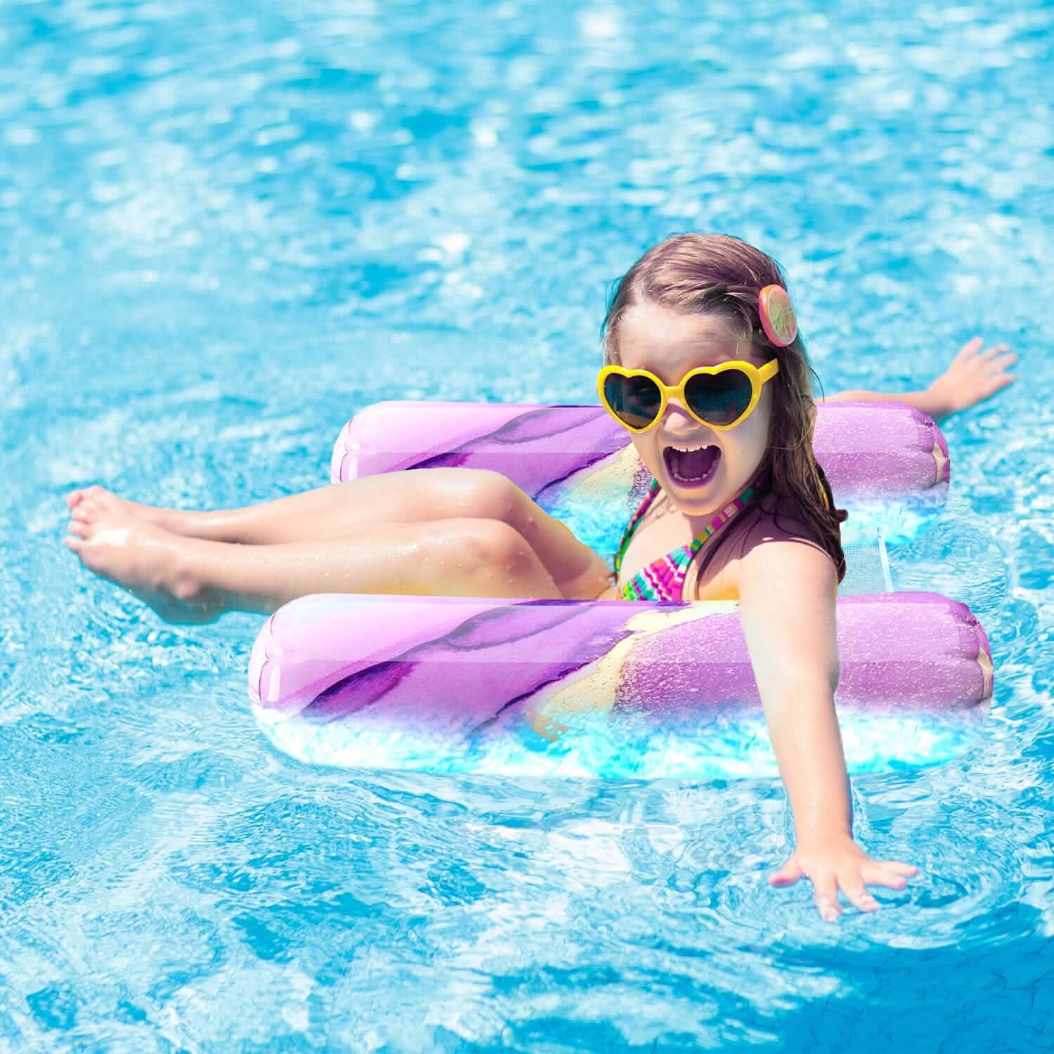 2-in-1 Pool Hammock  Lounger and Chair DailySale