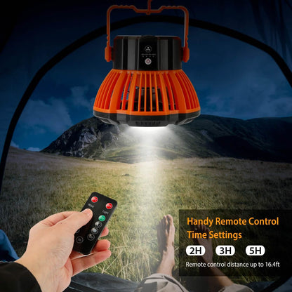 2-in-1 Portable Camping Lantern Electric Fan DailySale