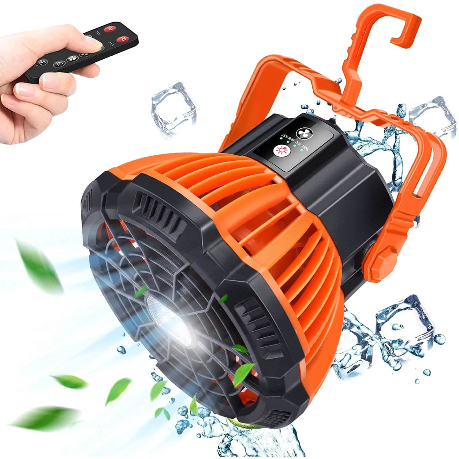 2-in-1 Portable Camping Lantern Electric Fan DailySale