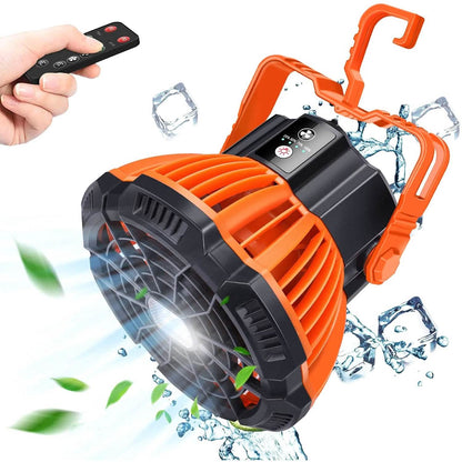 2-in-1 Portable Camping Lantern Electric Fan DailySale