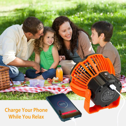 2-in-1 Portable Camping Lantern Electric Fan DailySale