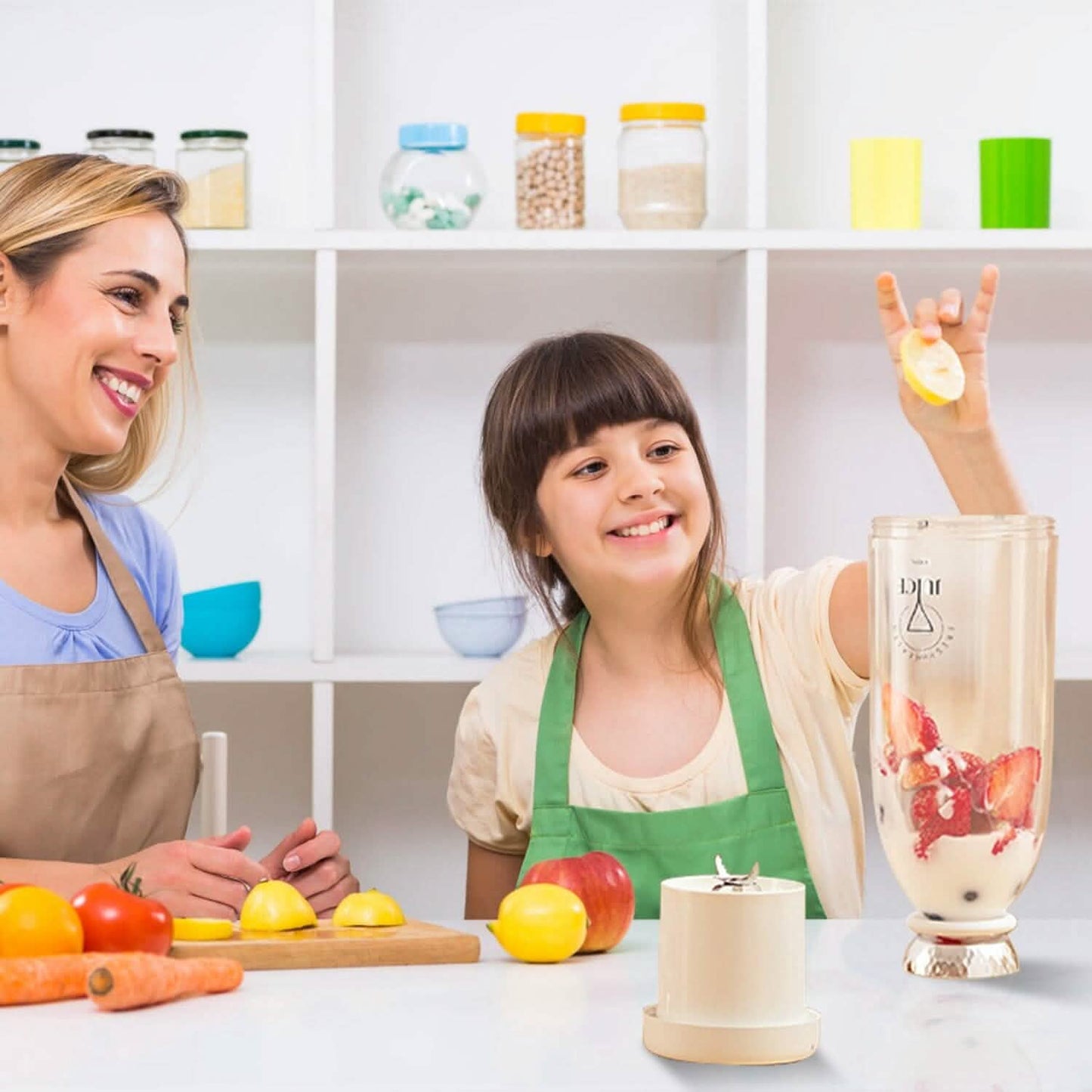 2-in-1 Portable Fruit Blender Rechargeable DailySale