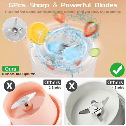2-in-1 Portable Fruit Blender Rechargeable DailySale