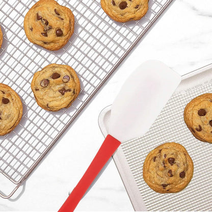 2-in-1 Silicone One Tablespoon Cookie Scoop and Spatula to Stir, Fold, Scrape DailySale