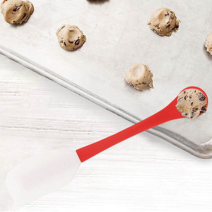 2-in-1 Silicone One Tablespoon Cookie Scoop and Spatula to Stir, Fold, Scrape DailySale