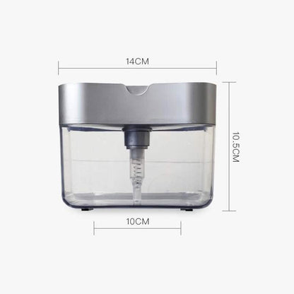 2-in-1 Soap Dispenser Pump with Sponge Holder DailySale