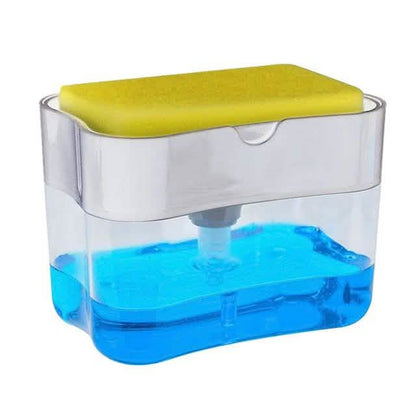 2-in-1 Soap Dispenser Pump with Sponge Holder DailySale