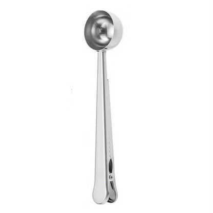 2-in-1 Stainless Steel Coffee Spoon and Sealing Clip DailySale