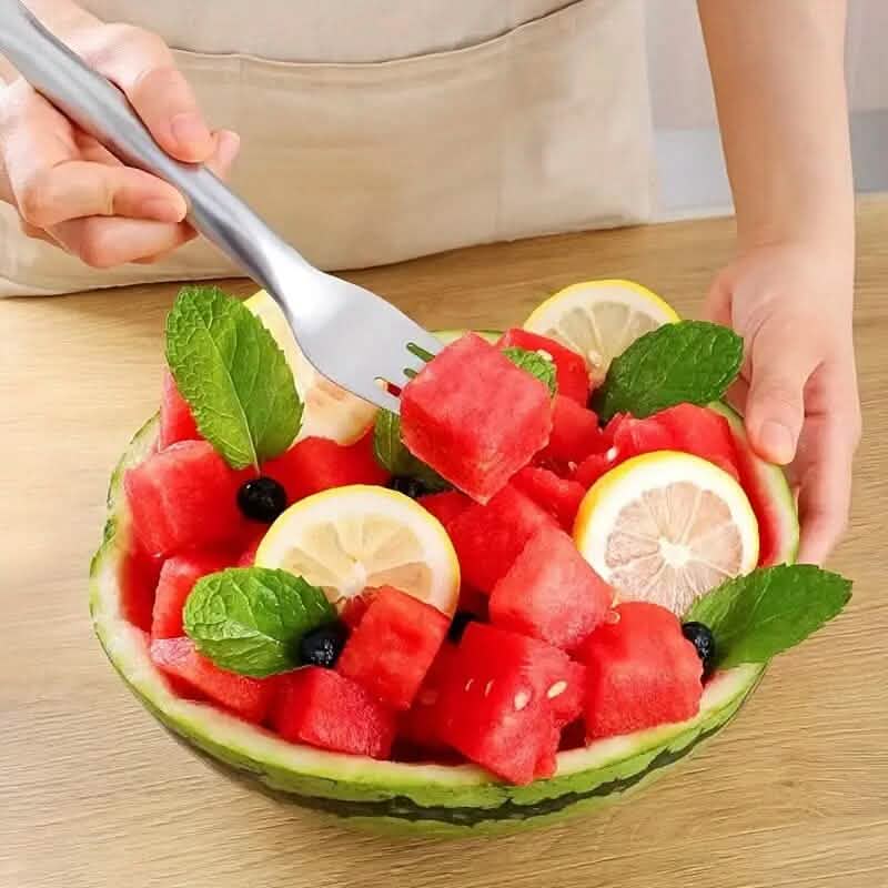 2-in-1 Stainless Steel Watermelon Slicer and Corer DailySale