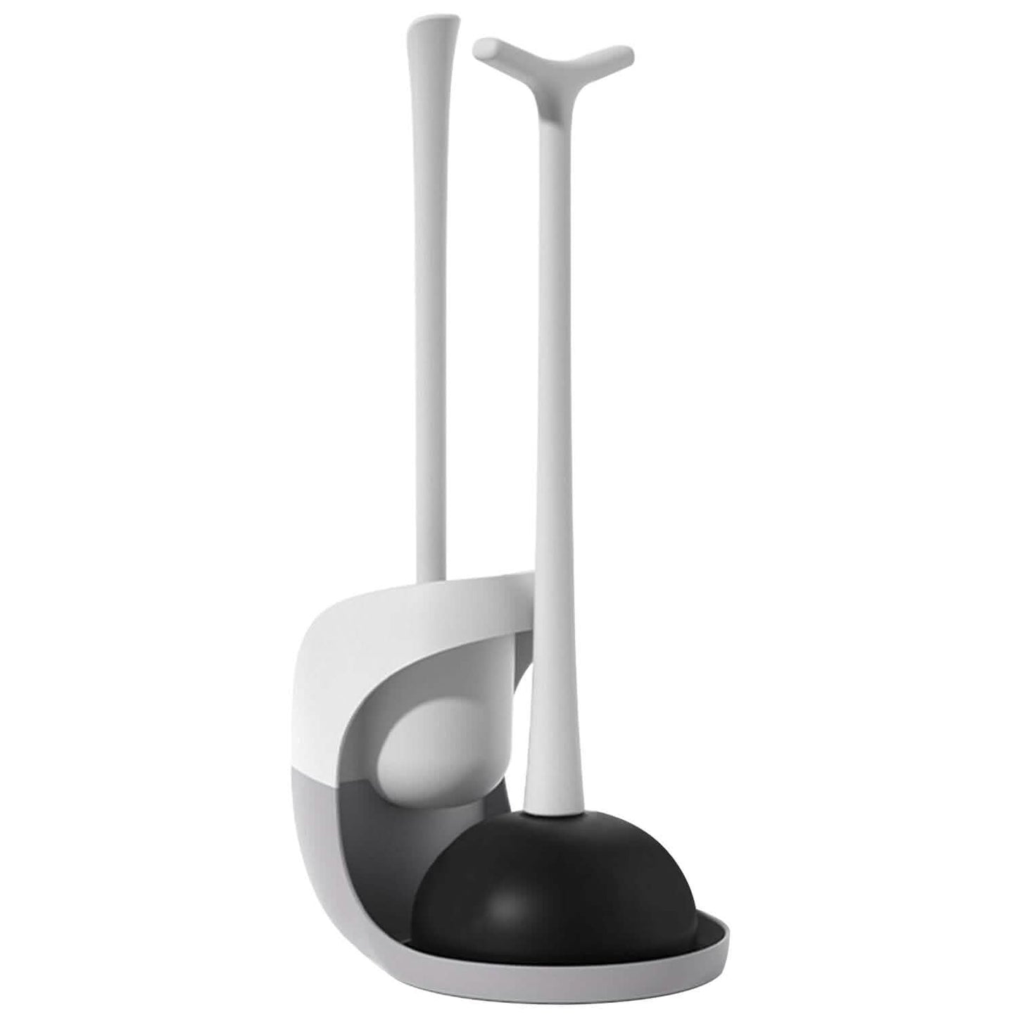 2-in-1 Toilet Plunger and Brush Combo Set with Ventilated Holder DailySale