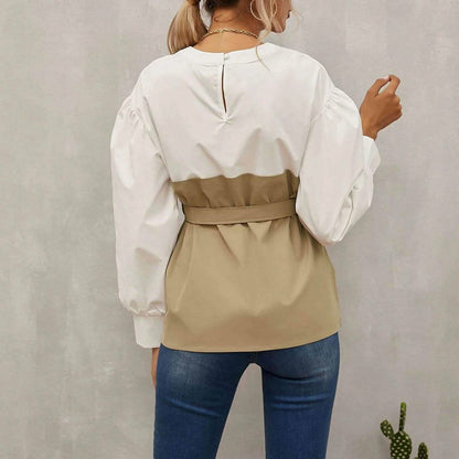 2-in-1 Top Keyhole Back Belted DailySale