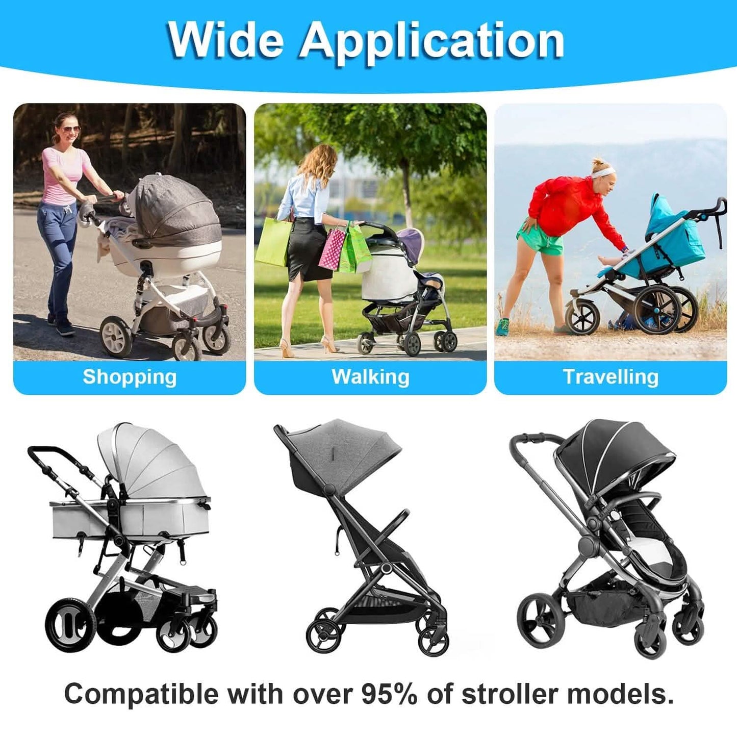 2-in-1 Universal Stroller Board DailySale