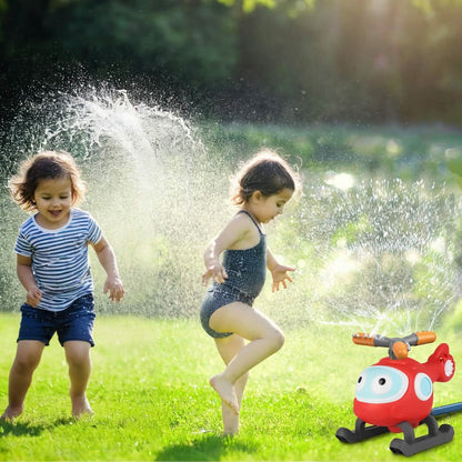 2-in-1 Water Sprinkler Baseball Helicopter Toy DailySale