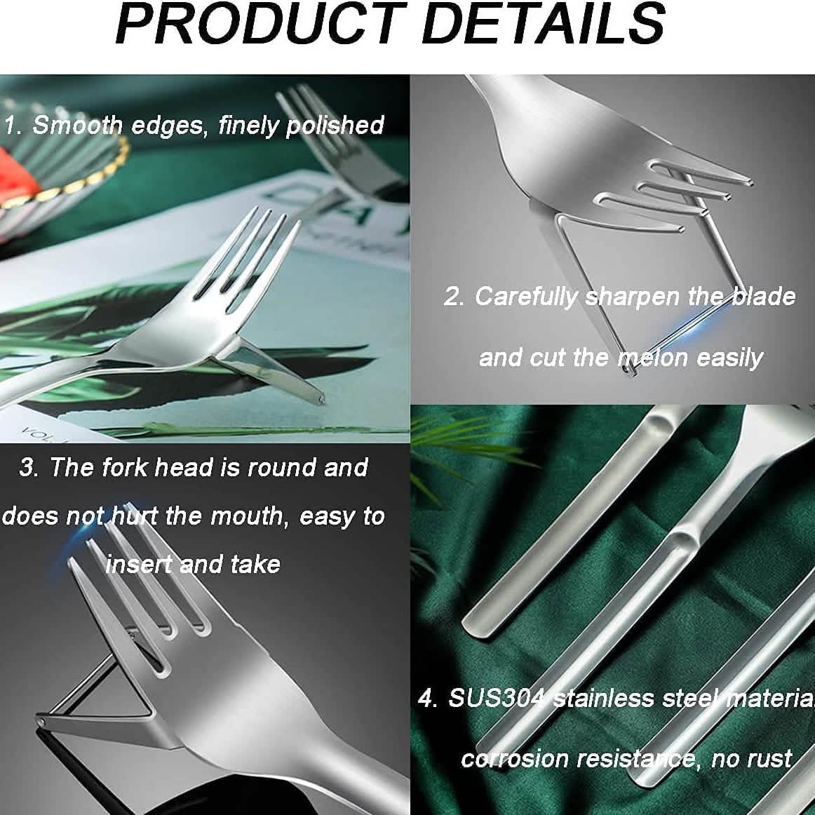 2-in-1 Watermelon Fork Slicer DailySale