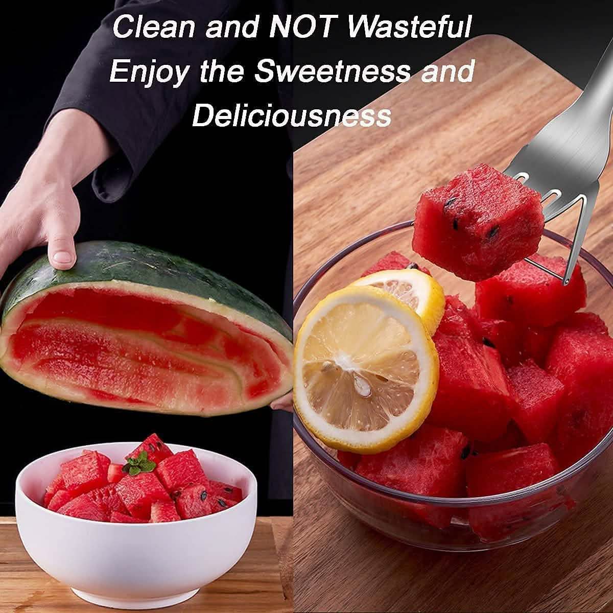 2-in-1 Watermelon Fork Slicer DailySale