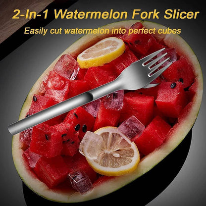 2-in-1 Watermelon Fork Slicer DailySale