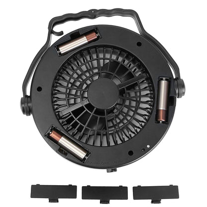 2-in-1 Outdoor Battery/USB Operated Portable Camping LED Fan DailySale