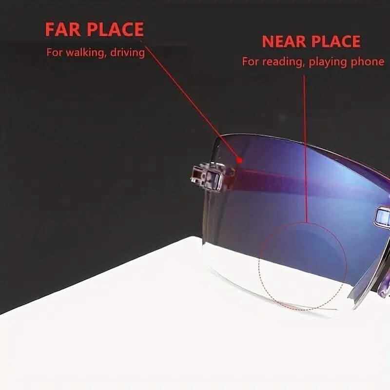 2-Pack: +100 Clear Lens Anti-Eyestrain Computer Unisex Glasses DailySale