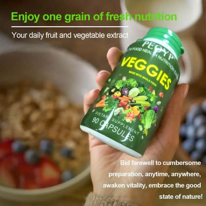2-Pack: 100% Natural Fruits and Vegetables Supplement DailySale