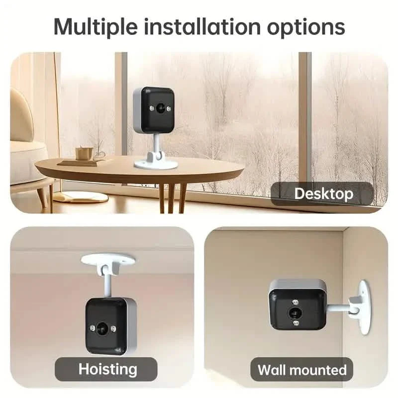 2-Pack: 1080P FHD Wireless Surveillance Camera, Full-Color Night Vision, Two-Way Voice & More DailySale
