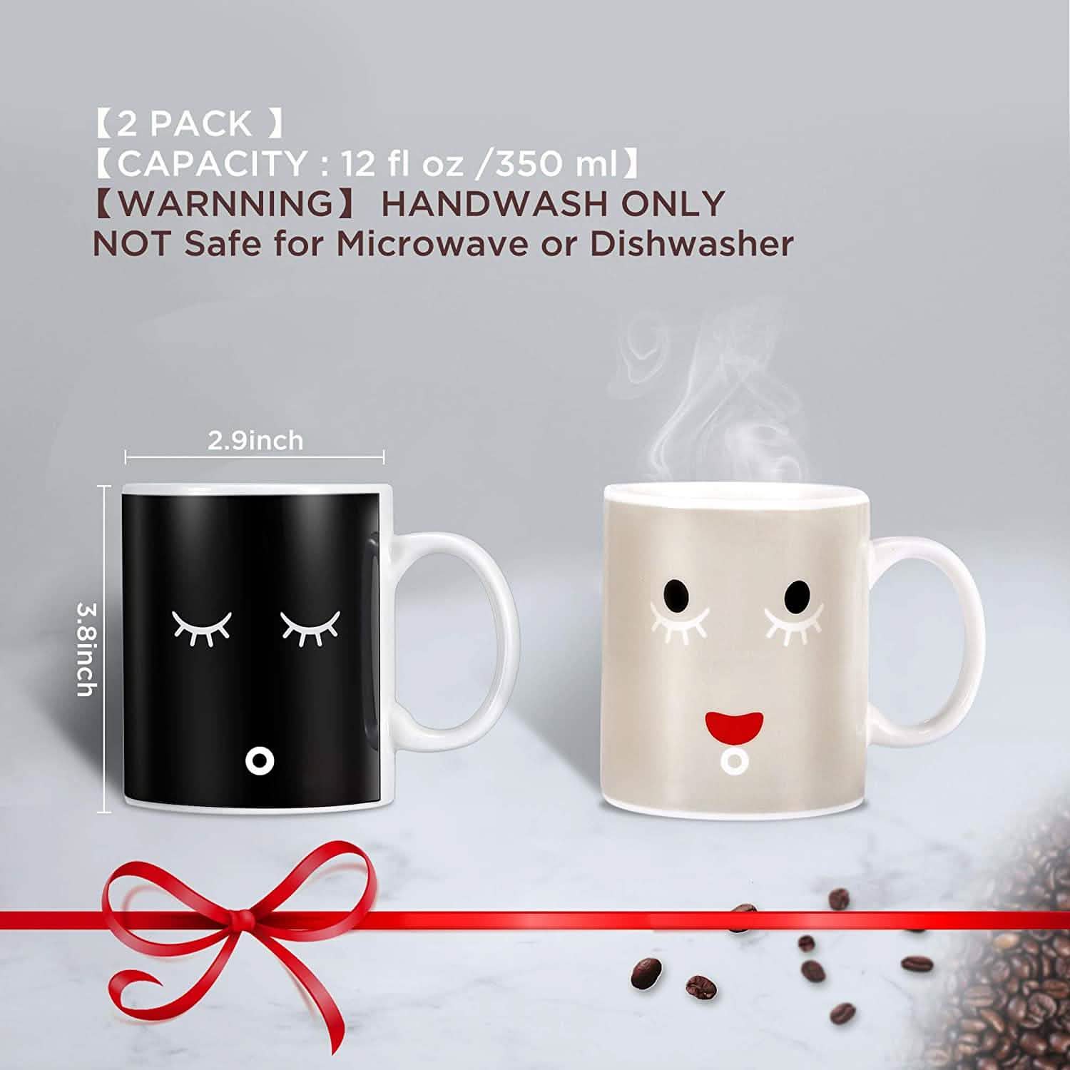 2-Pack: 12 Oz. Color Changing Magic Mug DailySale