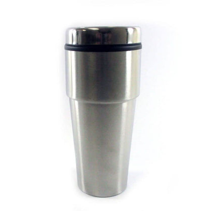 2-Pack: 16oz Cup Insulated Coffee Travel Mug Stainless Steel Thermos Tumbler DailySale